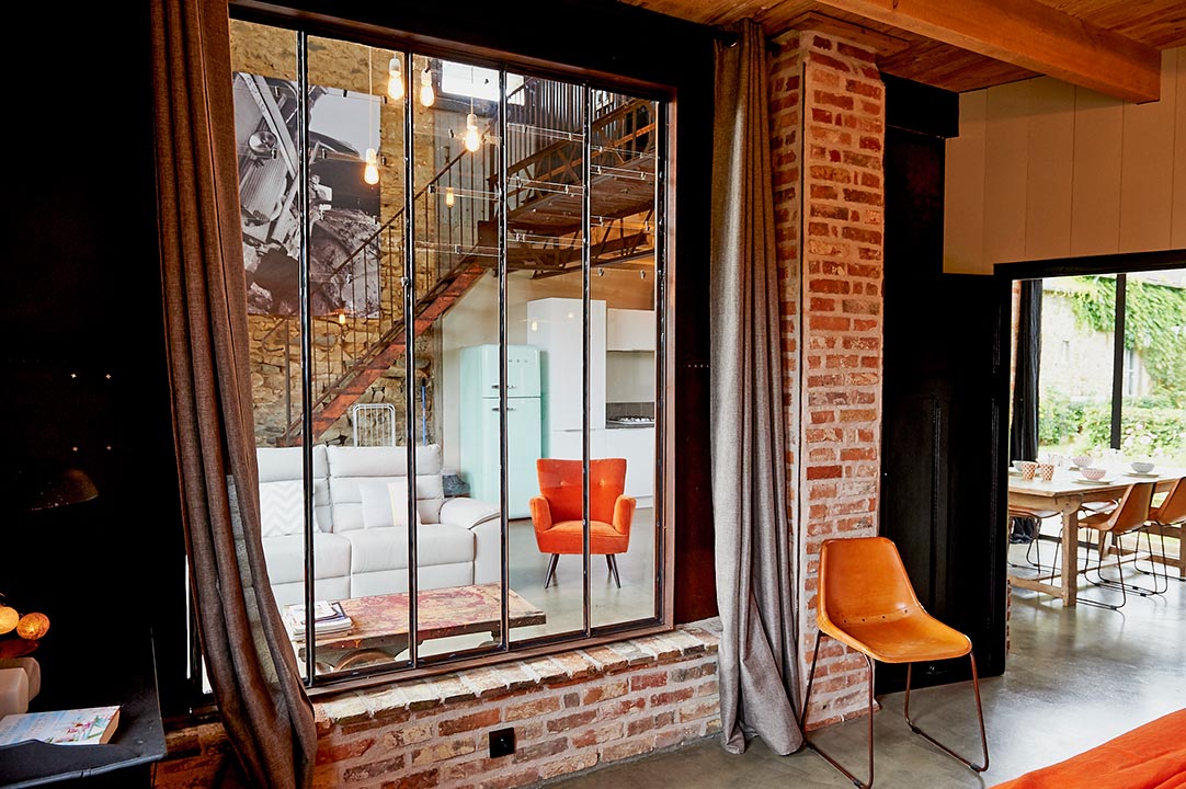 Gîte esprit atelier industriel, Petites maisons dans la prairie, Plélo Photo de décoration esprit atelier