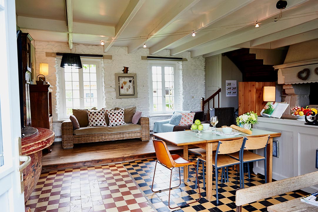 Pièce à vivre, la maison de Louise, roselouisemarie.com Photo de déco intérieure