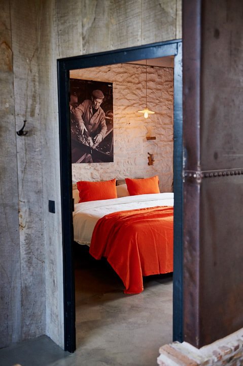 Chambre à la grange d'Isidore, roselouisemarie.com Photographie gîte, décoration intérieur