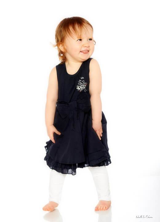 Une enfant en séance photo - studio Imagez-vous