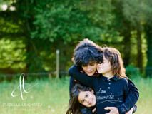 Photo mère-filles dans la campagne bretonne