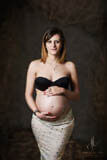 Portrait d'une femme enceinte - Studio Imagez-vous, Bretagne