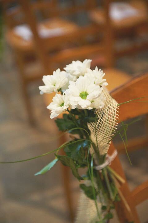 Bouquet d'église, mariage Bretagne