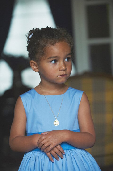 Photo petite fille d'honneur