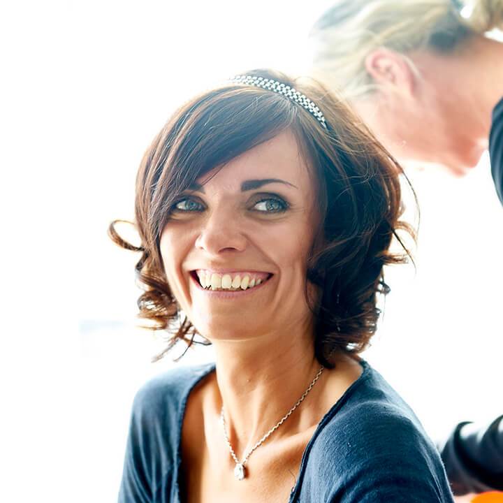 Portrait de la mariée