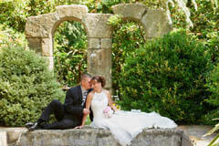 Couple de mariés au parc de Lanvollon (22)