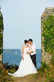 Couple de mariés à St-Quay-Portieux