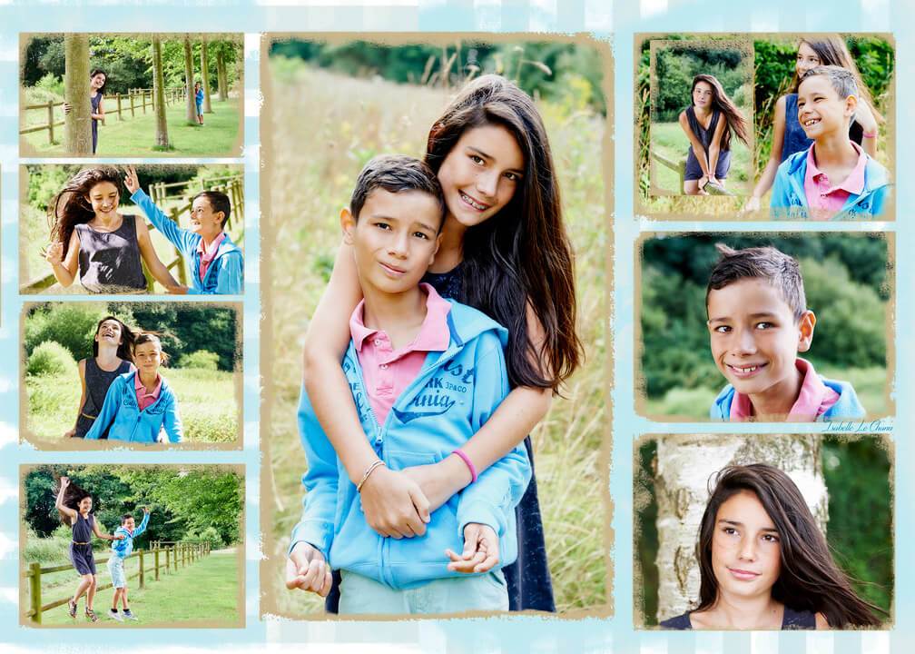 Séance photo en famille