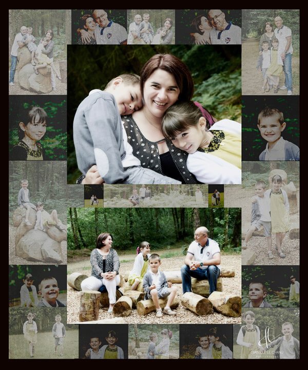 Tableau portrait de famille